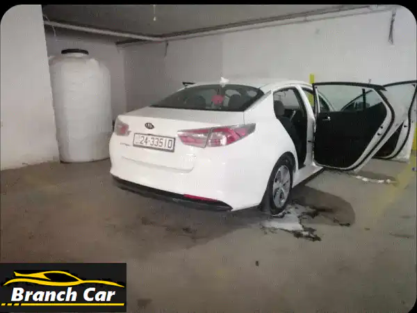 Kia Optima 2015 بيضاء - عائلية نظيفة، فحص شامل متوفر! (كاش فقط)