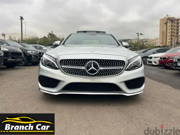 مرسيدس C-Class 2016 AMG لاين - بحالة ممتازة! (90,000 ميل فقط)