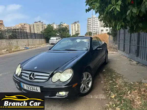 مرسيدس CLK 350 موديل 2006 - أسود أنيق، بحالة ممتازة! 5000$ فقط!