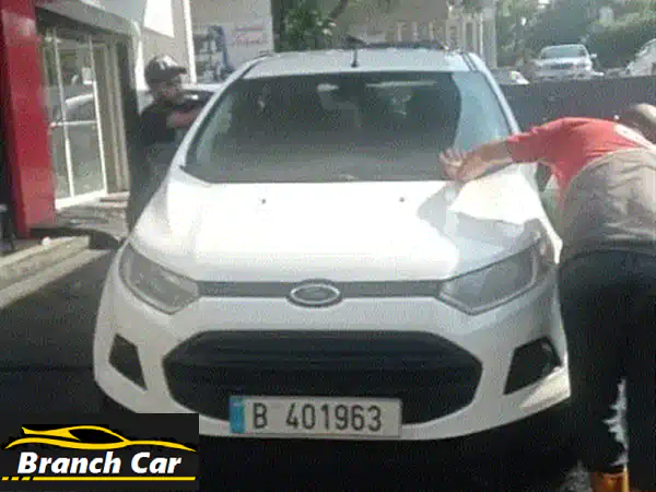 فورد إيكو سبورت 2015 بيضاء - بحالة ممتازة، استخدام أنثى!