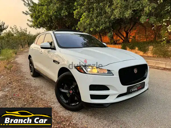 جاكوار F-Pace 2017 بيضاء -  سعر لا يُفوّت! رحلة فخامة وعملية