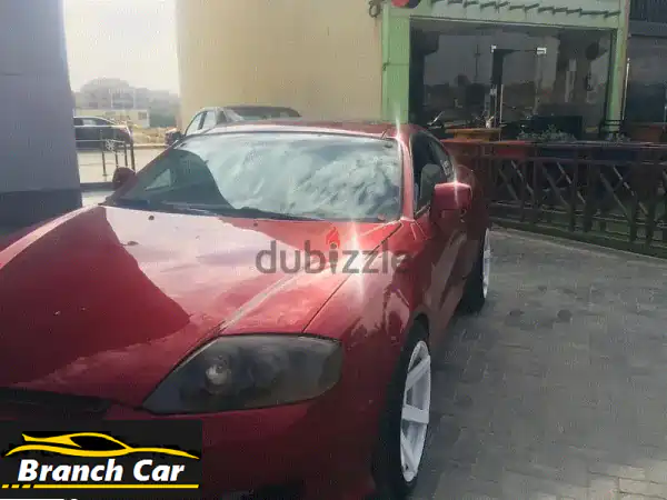 هيونداي كوبيه 2005 حمراء - رياضية وأنيقة بسعر لا يُقاوم!