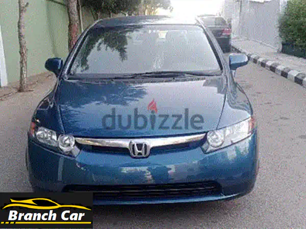 هوندا سيفيك LX 2006 بيضاء - بحالة ممتازة! فرصة لا تُفوّت!