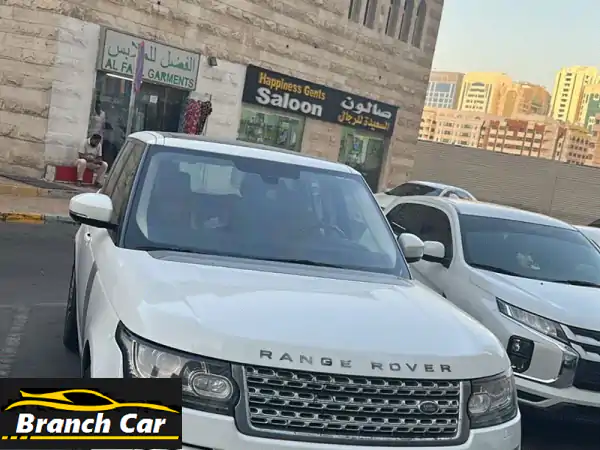 رينج روفر فوج 2014 خليجي - بيضاء أنيقة، داخلية...