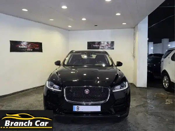 جاكوار F-Pace 2018 سوداء - بحالة ممتازة! (قليلة...
