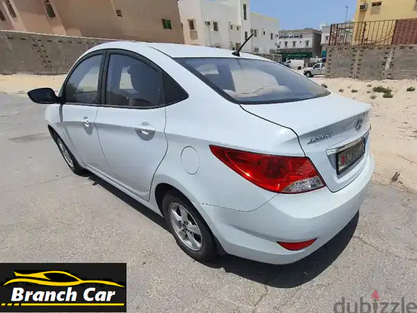هيونداي أكسنت 2018 بيضاء - نظيفة جداً و بحالة...