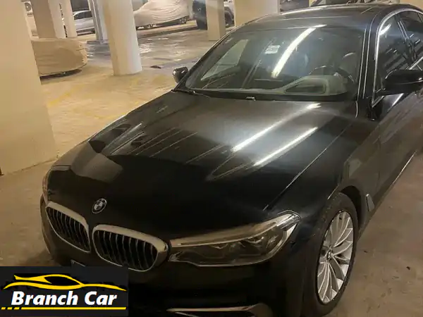 BMW 520 Luxury 2019 سوداء -  صيانة كاملة ووثائق جاهزة! فرصة...