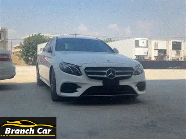 مرسيدس E Class 2017 بيضاء -  فخامة لا تُقاوم بسعر لا يُصدق!