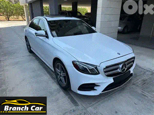 مرسيدس E Class 2017 بيضاء -  فخامة لا تُقاوم بسعر لا يُصدق!