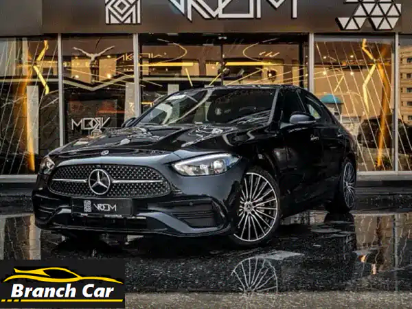 مرسيدس بنز C200 موديل 2025 -  الأسود الأنيق ينتظرك!...