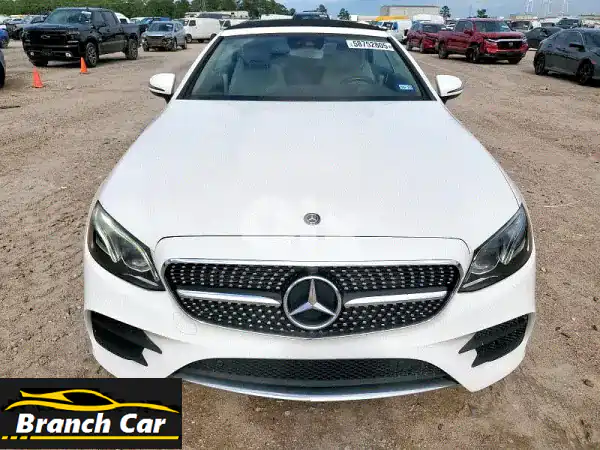 مرسيدس E-Class 400 موديل 2018 - بيضاء ناصعة، بحالة ممتازة!...