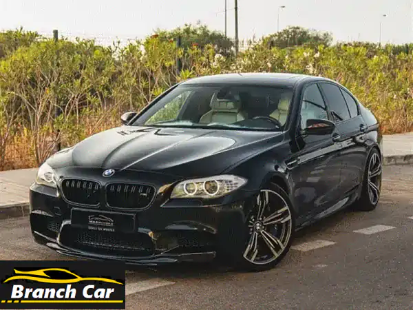 BMW M5 2012 - بحالة ممتازة! 40,000 كم فقط من Bassoul & Hneine