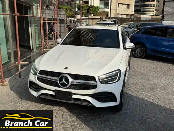 مرسيدس GLC كوبيه 2020 بيضاء - فاخرة، بحالة ممتازة، سعر...