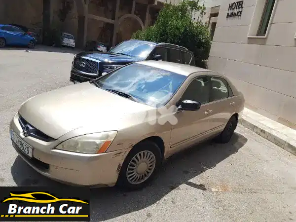 هوندا أكورد 2003 ذهبية - حالة ممتازة! فرصة لا تُفوّت