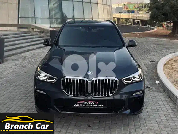 بي إم دبليو X5 2019 XDrive 4.0 - رمادي أنيق، حالة...