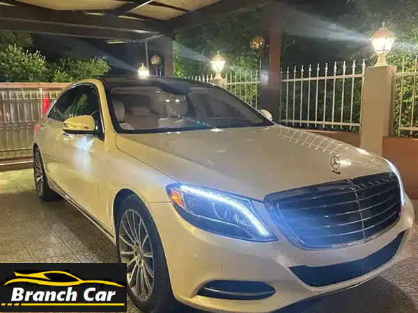 مرسيدس S550 2017 - كالجديدة!  (كاميرات 360، سقف...