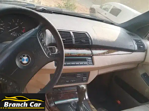 BMW X5 2003 سوداء - فرصة ذهبية لامتلاك سيارة فاخرة!