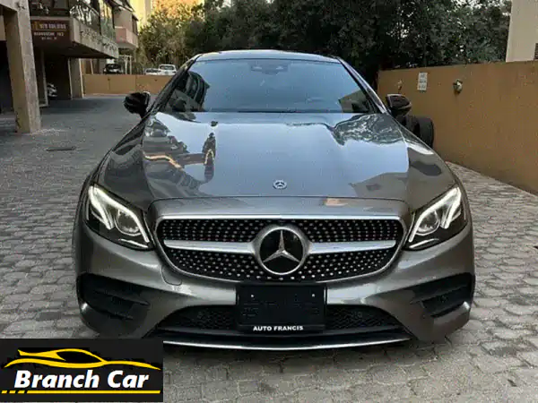 مرسيدس E 400 كوبيه AMG لاين 2018 -  تجربة قيادة فاخرة...