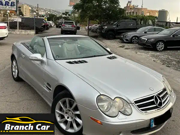 مرسيدس SL500 (2003) - بحالة ممتازة! فرصة ذهبية!