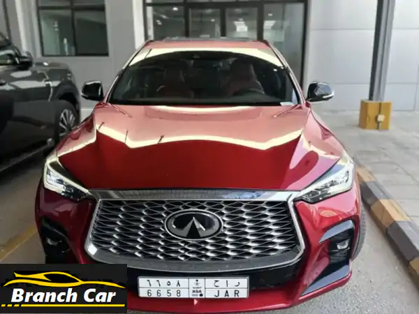 انفينيتي QX55 2021 - كالجديدة! 31,000 كم فقط + صيانة مجانية!