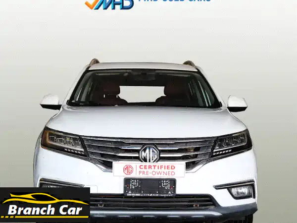 MG RX5 2021 بيضاء - سيارة فاخرة بأسعار لا تُقاوم!