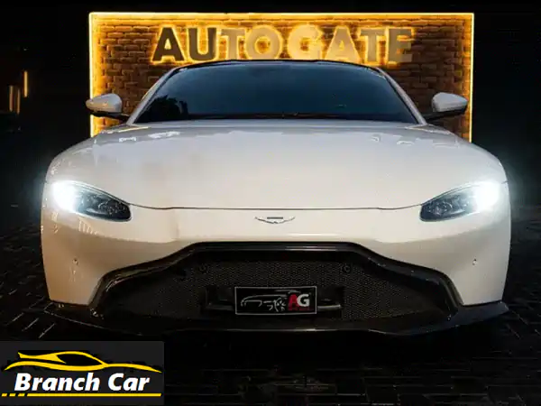 استمتع بقوة أسطورية: Aston Martin Vantage 2019 بيضاء - فرصة...