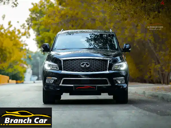 انفينيتي QX80 2016 - SUV فاخرة بحالة ممتازة، سعر لا يُفوّت!
