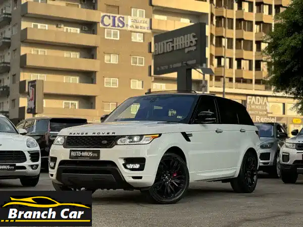 رينج روفر سبورت V8 SC Dynamic Black Edition 2017 -  (نظيفة تماماً!)