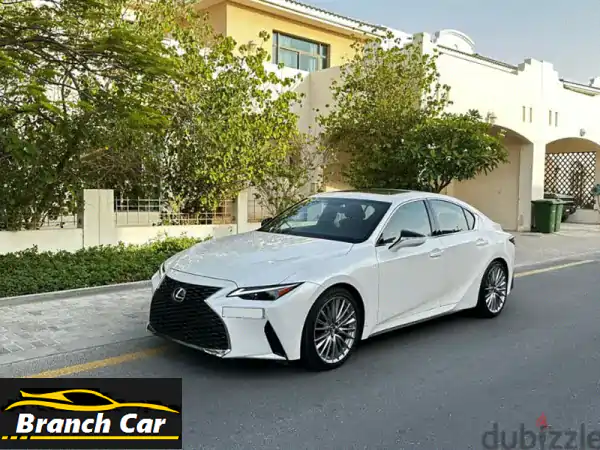 لكزس IS 350 موديل 2024 - فل أوبشن، كأنها جديدة! (ضمان الوكالة)