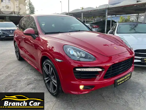 بورش كايين GTS 2013 نادرة!  (كربون فايبر، بوس،...
