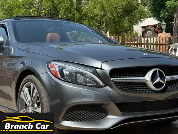 مرسيدس C300 كوبيه 2017 - فخامة وأداء لا يُقاوم! (89,500 ميل فقط)