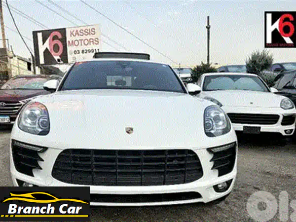 بورش ماكان 2019 رمادية داكنة - حالة ممتازة! (عداد 75,000 ميل)