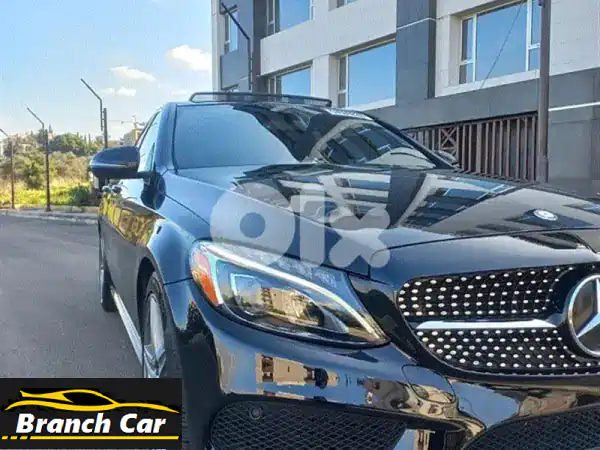 مرسيدس بنز C-Class 2016 سوداء - بحالة ممتازة، تقرير...