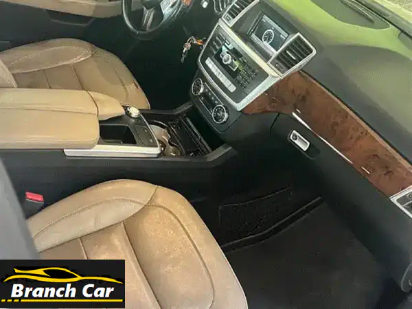 مرسيدس ML 350 2013 بيضاء - فرصة مميزة لعشاق الفخامة!