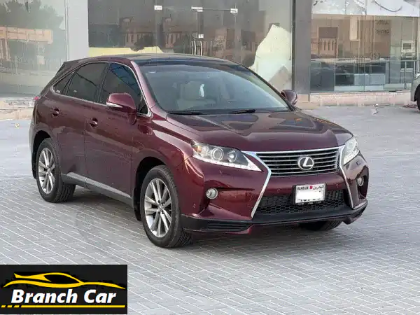 لكزس RX 350 حمراء 2013 - فخامة وعملية بسعر لا يُقاوم!