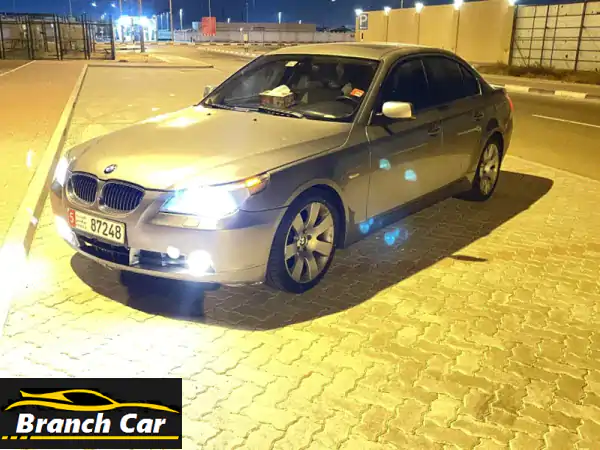 بي إم دبليو 530i 2007 بحالة ممتازة - فرصة لا تُفوّت!