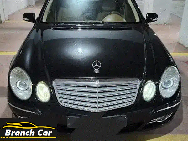 مرسيدس بنز E280 Elegance 2008 - بحالة ممتازة! (وكيل - ثاني مالك)