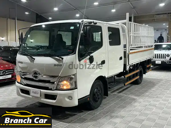 هينو XZU710L 2021 - بحالة ممتازة! (قير عادي، تأمين شامل،...