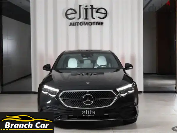 مرسيدس بنز E200 موديل 2025 AMG Designo - سيارة أحلامك تنتظرك!
