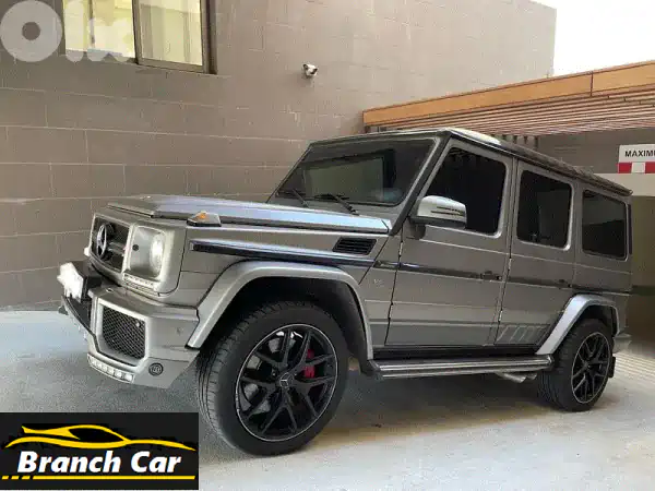 مرسيدس G63 AMG 2013 - قطعة فنية نادرة للبيع! (حالة ممتازة)