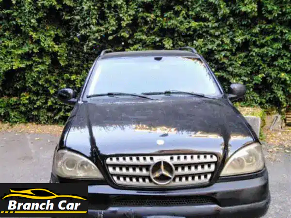 مرسيدس ML 320 سوداء - عام 2000 - رحلة فخامة مستمرة!