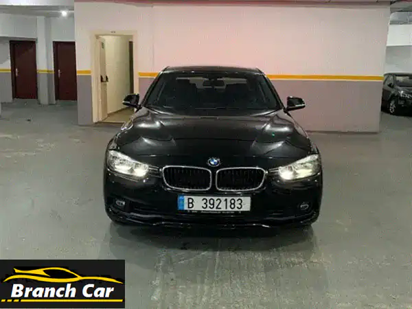 BMW 318i 2017 (فل أوبشن) - حالة ممتازة! فرصة ذهبية!