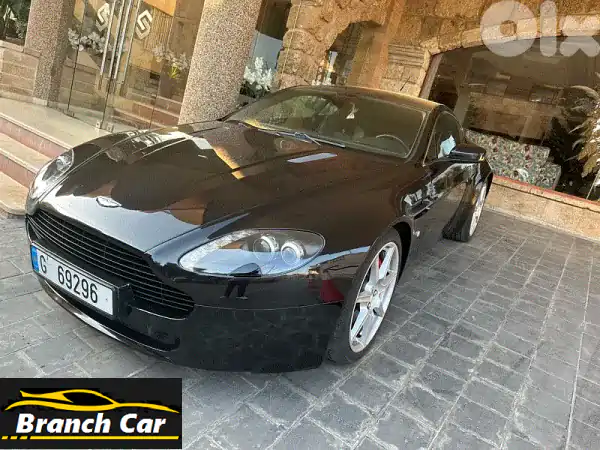 استمتع بأناقة أسطورية: Aston Martin Vantage 2007 - فرصة لا تُفوّت!