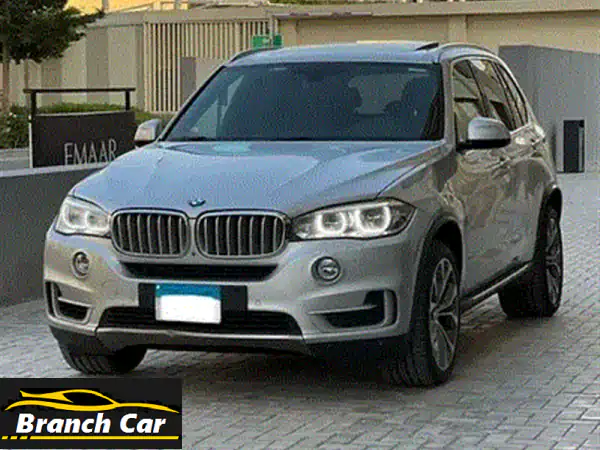 بي إم دبليو X5 2017 - كسر زيرو! فابريكا بالكامل، أول يد، لون فضي