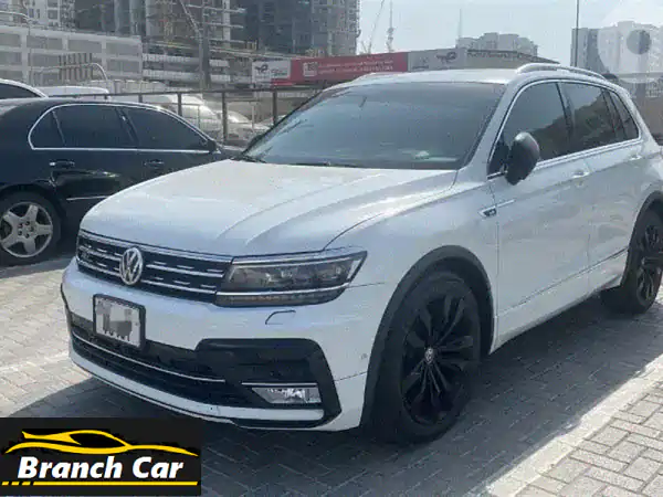 تويجوان R-Line 2017 بحالة ممتازة - كالجديدة! (أبيض -...