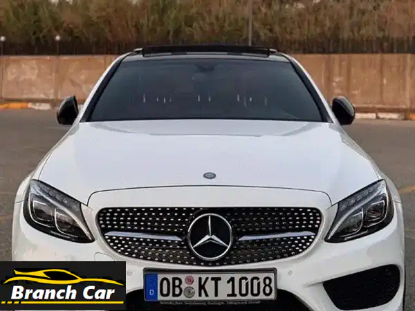 مرسيدس C-Class 2018 موديل C300 AMG -  أنيقة، فخمة، وبسعر...