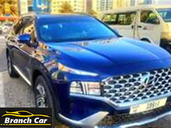 هيونداي سنتافي 2022 فل أوبشن - ✨ أزرق ملكي فاخر ✨ -...