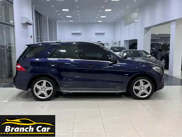 مرسيدس بنز ML 350 2013 | أزرق ملكي | فخامة وعملية بسعر لا يُفوّت!