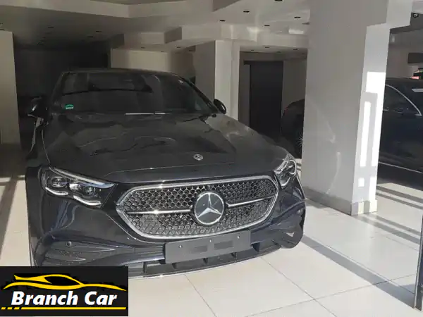 مرسيدس E200 2025 - لون جرافيت نادر! فرصة ذهبية!