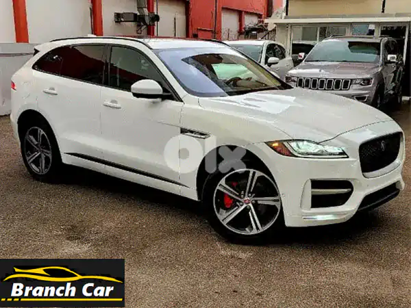 جاكوار F-PACE R-Sport V6 AWD 2017 - بحالة ممتازة! (نظيفة،...